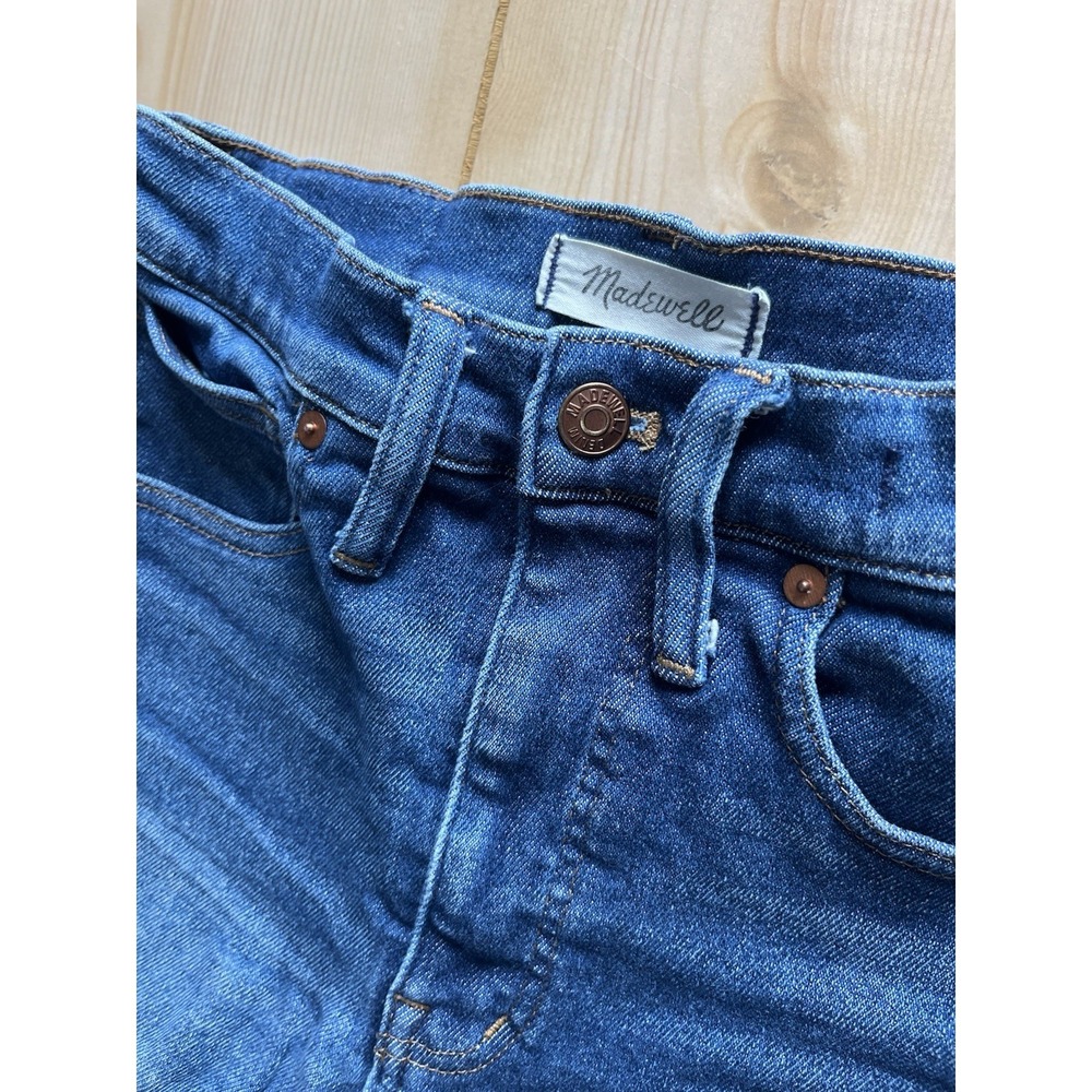 Madewell High-Rise Jeans‎ Size 28 Blue Stretch Denim Women's - Discounted Flaw